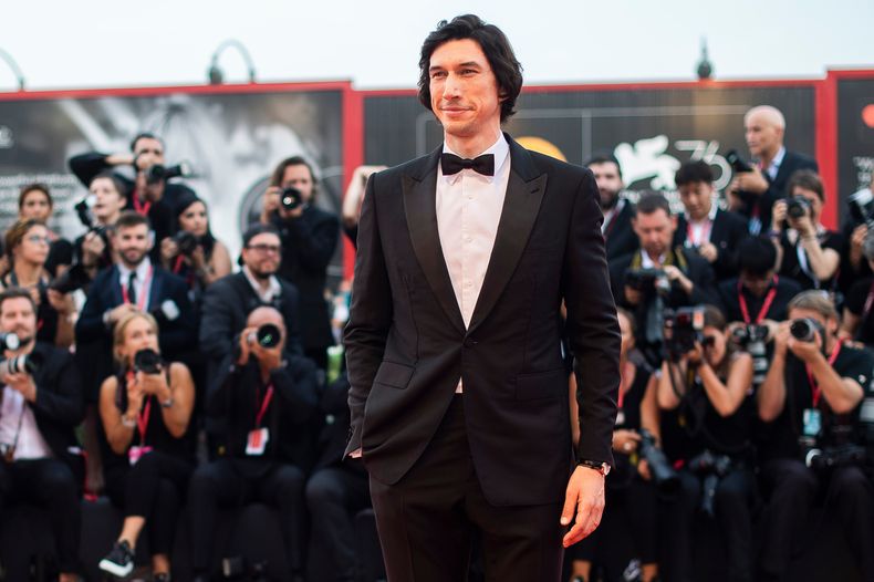 ARCHIVO - El actor Adam Driver en el estreno de la película Marriage Story en la 76a edición del Festival de Cine de Venecia el 29 de agosto de 2019. (Foto Arthur Mola/Invision/AP, archivo)