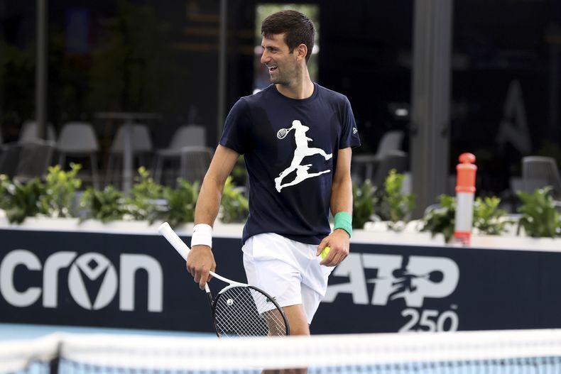 DEP-TEN DJOKOVIC-AUSTRALIA