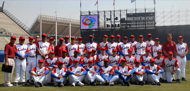 Equipo CUba de Pelota