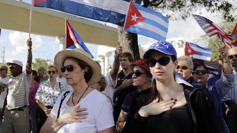 Cubanos exiliados en Miami