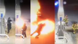 video: buscan a hombre que incendio gasolinera en miami-dade y dejo mensaje contra el embargo de eeuu a cuba