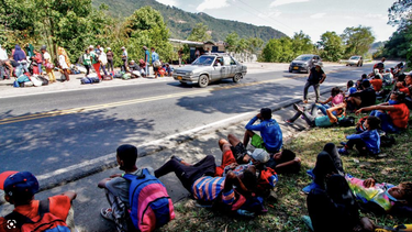 migrantes venezolanos buscan avanzar por mexico y desafiar nuevo programa de eeuu