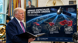 trump comienza a militarizar el espacio: fuerzas espaciales estadounidenses ha instalado armas de control espacial en orbita