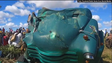 un muerto y mas de 60 heridos en accidente masivo en cuba