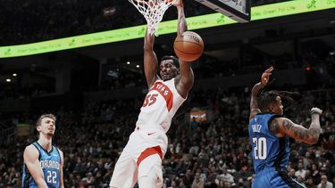 Con 32 puntos de Anunoby, los Raptors aplastan al Magic