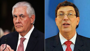 cuba tiene que proteger a los diplomaticos extranjeros, dice tillerson a bruno rodriguez