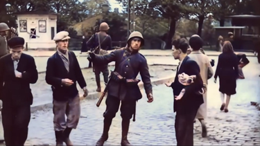 colorean y restauran en 4k imagenes del asedio nazi de varsovia que marco el inicio de la segunda guerra mundial