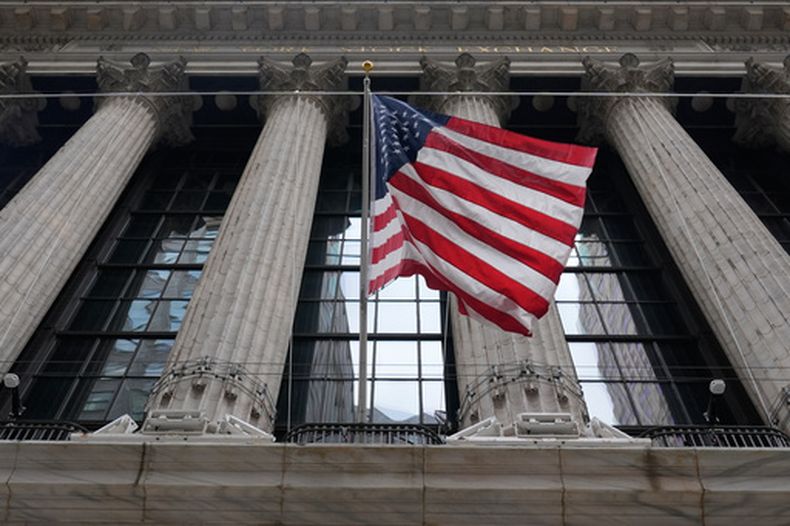La Bolsa de Nueva York se ve en Nueva York, el jueves 19 de marzo de 2026. (AP Foto/Seth Wenig)