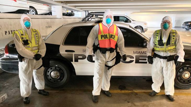 policia de miami comenzara arrestar a quienes violen el toque de queda