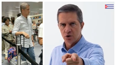 Captado entrando a Miami el actor protagonista de la campaña contra la Ley Helms-Burton,  Fernando Echevarría