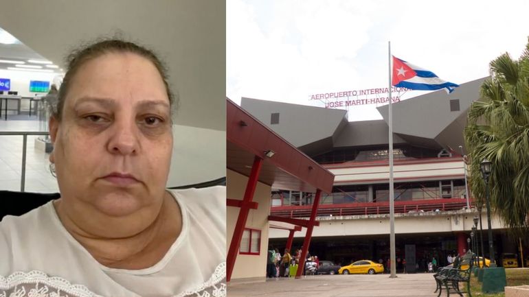 Régimen prohíbe a exiliada cubana entrar a Cuba y la regresan tras llegar al Aeropuerto de La Habana