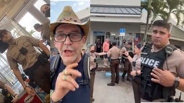 video:  policias sacan a edmundo garcia de un mercado de miami  tras protagonizar otro escandalo
