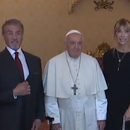 ¿Rocky en el Vaticano? De qué se trató la curiosa visita de Sylvester Stallone a el papa Francisco