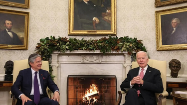 joe biden recibio a guillermo lasso y lo felicito por ser un ejemplo regional en seguridad, migracion y progreso economico