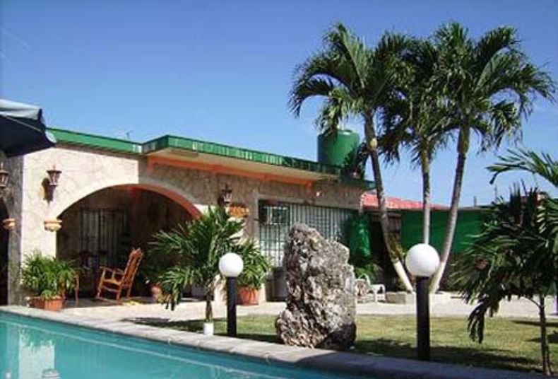 Casa de alquiler ubicada en Guanabo, al este de La Habana.