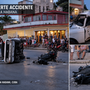 GRAVE ACCIDENTE EN MARIANAO, LA HABANA: un Moskvitch termina volcado y reportan un conductor herido de gravedad GRAVE ACCIDENTE EN MARIANAO, LA HABANA: un Moskvitch termina volcado y reportan un conductor herido de gravedad