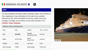 incendio en ferry italiano con 460 pasajeros