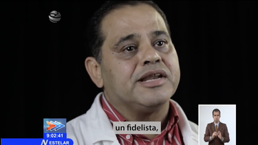 el g-2 cubano destapa  a un agente  de la seguridad del estado en la television para desacreditar a yunior garcia
