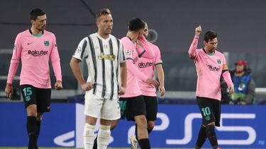 un barcelona en crisis vence a una juve sin cristiano