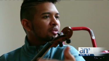 reaparece en new york el violinista venezolano que protagonizo  protestas contra maduro