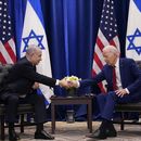 El presidente estadounidense, Joe Biden se reúne con el primer ministro israelí, Benjamin Netanyahu, en Nueva York, 20 de septiembre de 2023. (AP Foto/Susan Walsh)