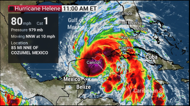 emiten aviso de tormenta tropical para miami-dade, broward y monroe por tormenta helene