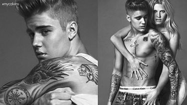 las provocativas fotos de justin bieber para calvin klein