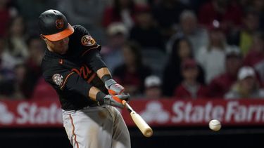 Orioles derrotan 5-4 a Angelinos pese a 2 jonrones de Trout