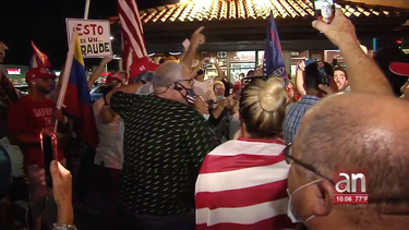 seguidores de trump en miami denuncian fraude