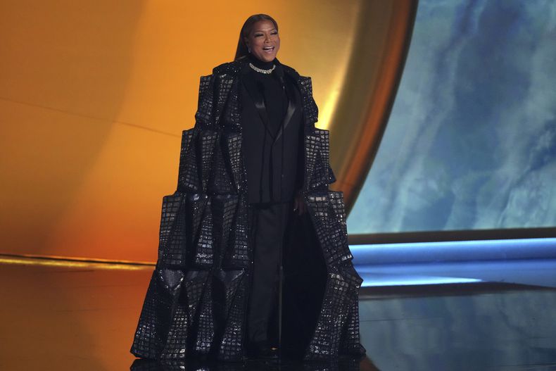 Queen Latifah presenta el premio Dr. Dre Global Impact durante la 67ª entrega anual de los premios Grammy el domingo 2 de febrero de 2025 en Los Ángeles. (Foto AP/Chris Pizzello)