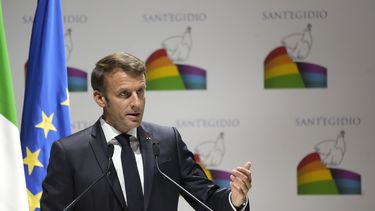 Macron: Depende de Ucrania decidir el momento de la paz