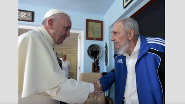 video: el papa francisco mantuvo un encuentro con fidel castro