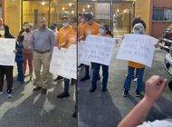 vecinos de un edificio de hialeah protestan tras el aumento de sus rentas