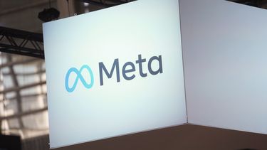 ARCHIVO – EL logotipo de Meta en la feria Vivatech en París, Francia, el 14 de junio de 2023. (AP Foto/Thibault Camus, Archivo)