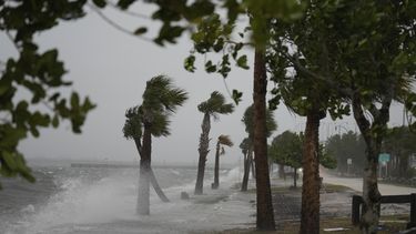 nicole, un raro huracan en noviembre, toca tierra en florida