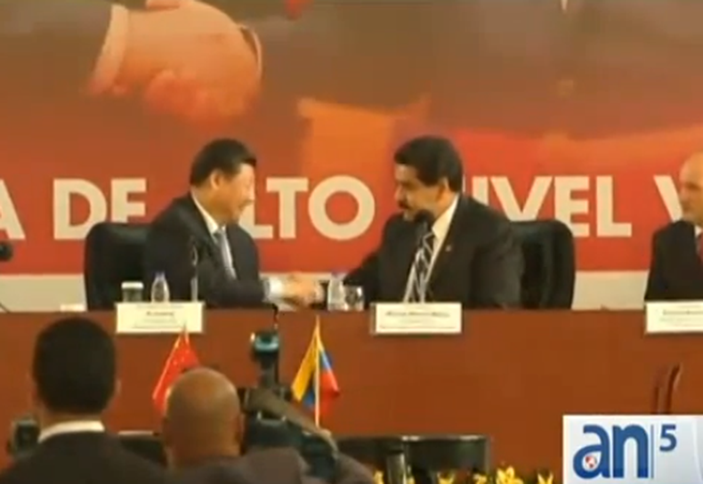 En la reciente visita del presidente del gigante asiático a Caracas se concretó la entrega de más de cinco mil millones de dólares en créditos a cambio de petróleo.