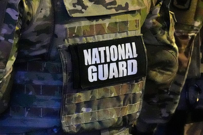 Un efectivo de la Guardia Nacional en Memphis, Tennessee, el 17 de julio del 2026. (AP foto/George Walker IV)