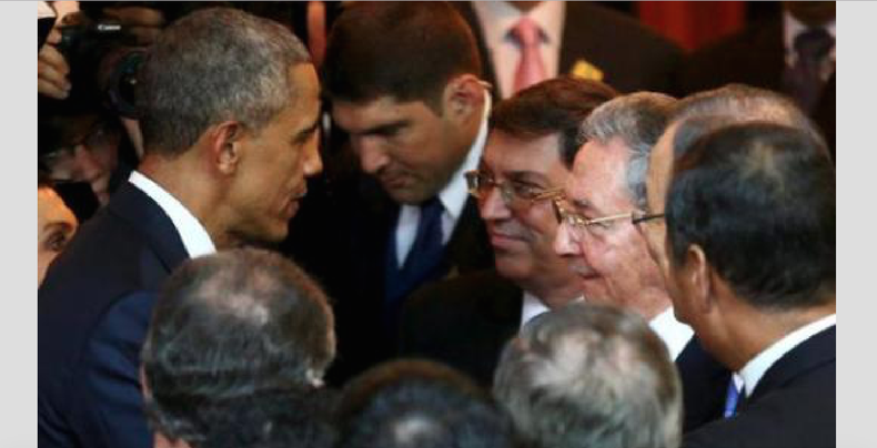 OBAMA RAUL CASTRO panama