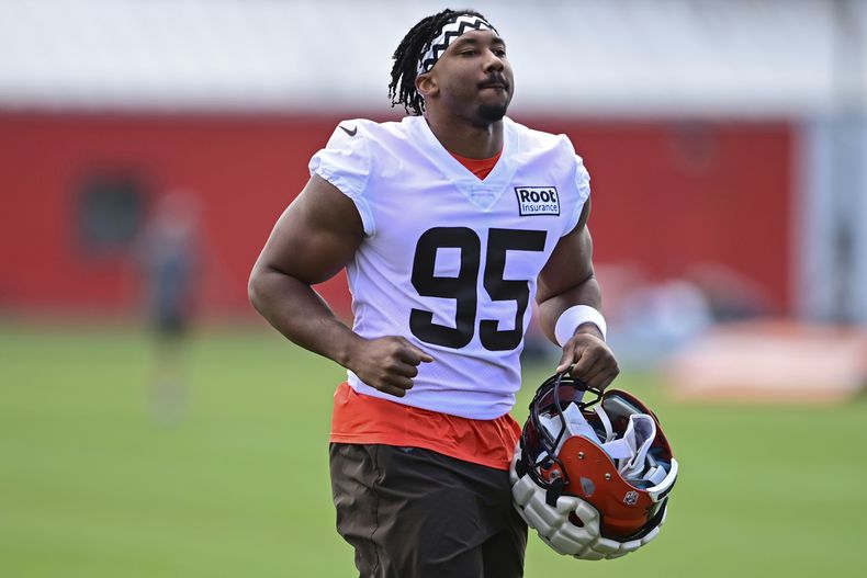 DEP-NFL BROWNS-GARRETT