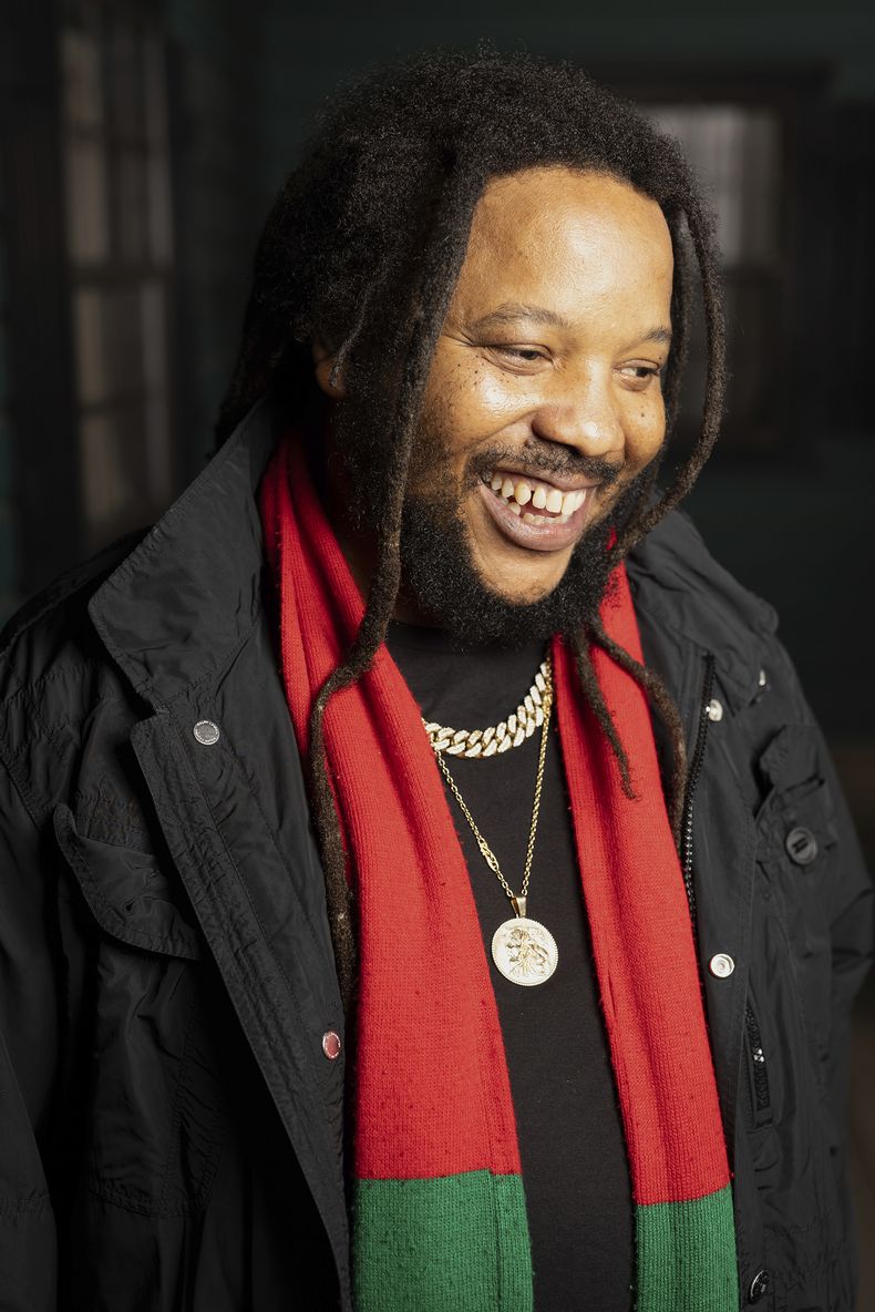 Stephen Marley posa para un retrato el domingo 22 de septiembre de 2024 en Nueva York. (Foto Matt Licari/Invision/AP)