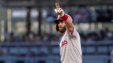 Harper, toletero de Filis no jugará en jardín por 6 semanas