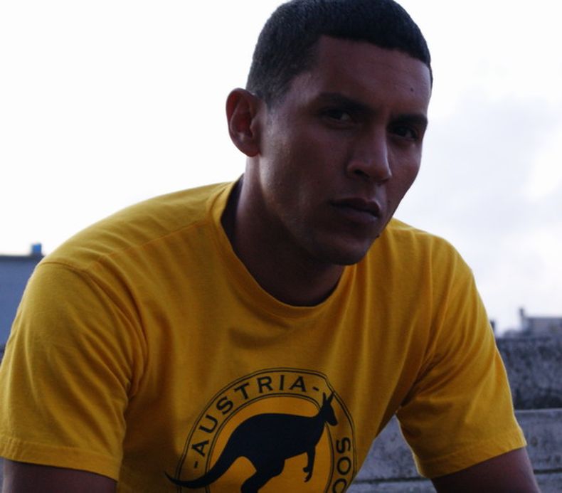 Angel Yunier Remon Arzuaga "MI CONSIGNA ES LIBERTAD O MUERTE" Foto de la convocatoria a manifestación en Miami por la liberación de rapero cubano.