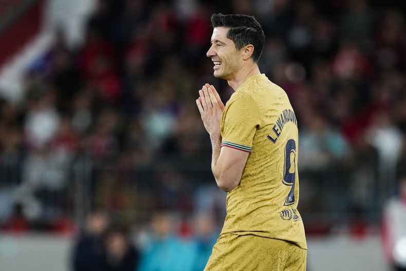 DEP-FUT BARCELONA-LEWANDOWSKI LESIÓN