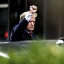 Trump arriba a oficina de procuradora NY para declaración