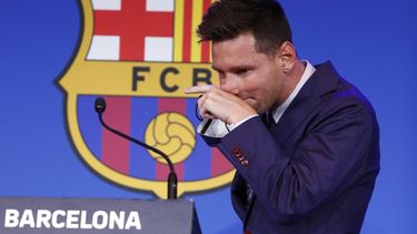 messi dice que no estaba listo para abandonar el barcelona