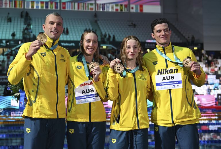 Nuevos récords de Australia y Ledecky en mundial de natación