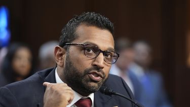 Kash Patel, nominado del presidente Donald Trump para ser director del FBI, comparece ante la Comisión Judicial del Senado para su audiencia de confirmación, en el Capitolio en Washington, el 30 de enero de 2025. (AP Foto/J. Scott Applewhite, Archivo)