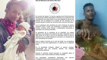 minint confirma que joven de 17 anos murio baleado por policia en santa clara