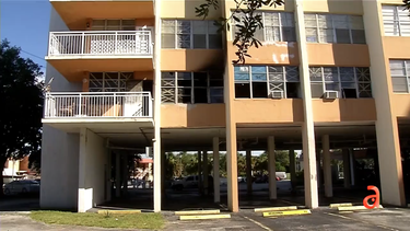 north miami beach: se desata un incendio en edificio desalojado