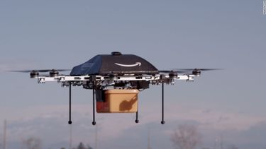 amazon pide la patente para entregar paquetes con sus drones